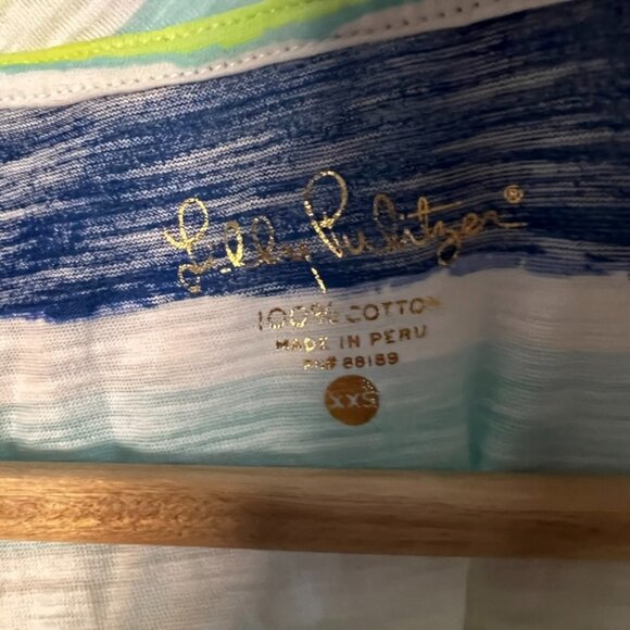 Lilly Pulitzer Jaylynne Tank Top Stripe - Picture 2 of 5